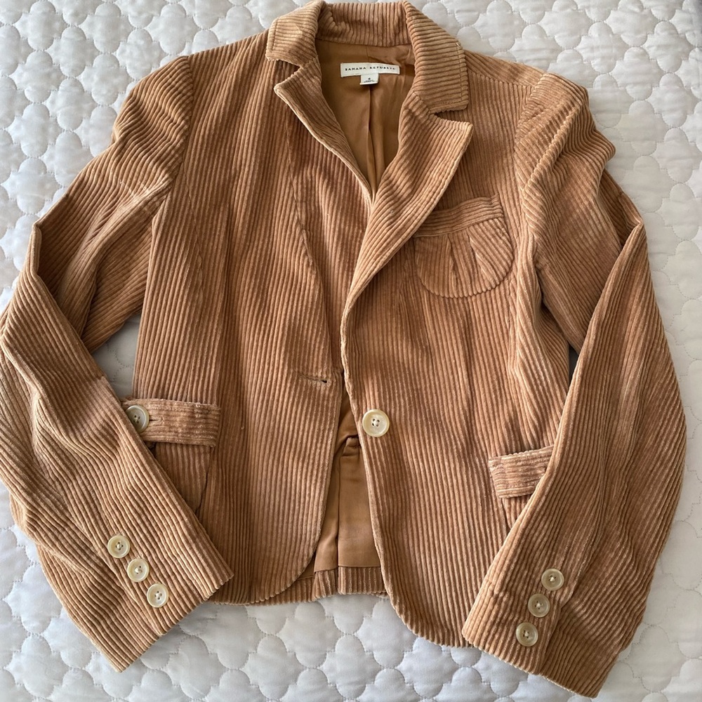 Tan Corduroy Jacket